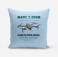 Thumbnail for DJI Mavic 2 Zoom design on light blue pillow