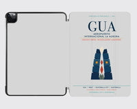 Thumbnail for Aeropuerto Internacional La Aurora (GUA) design on light gray ipad tablet case