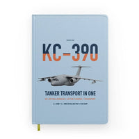 Thumbnail for Embraer KC-390 Millennium design on light blue notebook