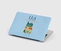 Thumbnail for Luleå Airport (LLA) design on light blue MacBook case