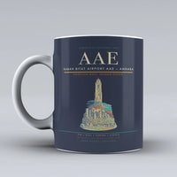 Thumbnail for Bitat Airport AAE — Annaba Mug design on dark blue rabah