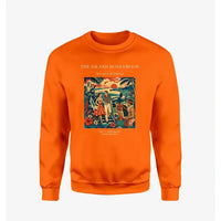 Thumbnail for VINTAGE G4104 - The Island Honeymoon - Designed Sweatshirts design on orange