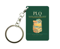 Thumbnail for Palanga International Airport (PLQ) design on dark green key chain