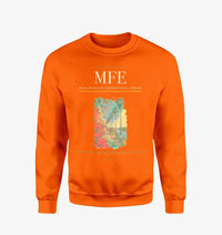 Thumbnail for McAllen Miller International Airport (MFE) design on orange sweatshirt