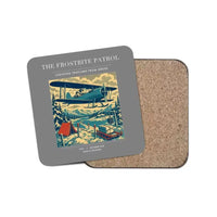 Thumbnail for The Frostbite Patrol - Designed Coasters design on gray 1-piece
