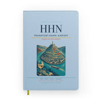 Thumbnail for Frankfurt-Hahn Airport (HHN) design on light blue notebook