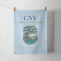 Thumbnail for Gainesville Regional Airport (GNV) design on light blue towel
