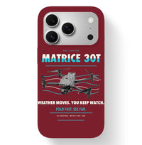 Thumbnail for DJI Matrice 30T Case design on dark red iphone case