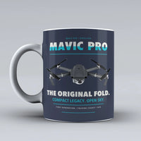 Thumbnail for Mavic Pro Mug design on dark blue dji