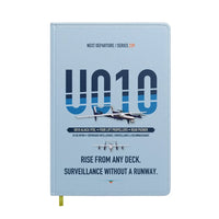 Thumbnail for Airbus U010 Aliaca VTOL design on light blue notebook