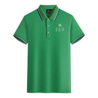 Thumbnail for Aviation Alphabet Polo Shirt - view 5