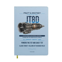 Thumbnail for JT8D design on light blue notebook