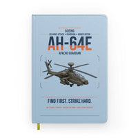 Thumbnail for Boeing AH-64E Apache Guardian design on light blue notebook