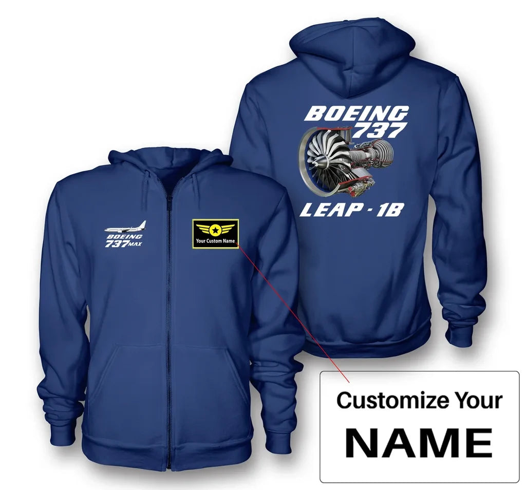 Customisable Boeing 737 Hoodie - view 5