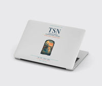 Thumbnail for Tianjin Binhai International Airport (TSN) design on light gray MacBook case
