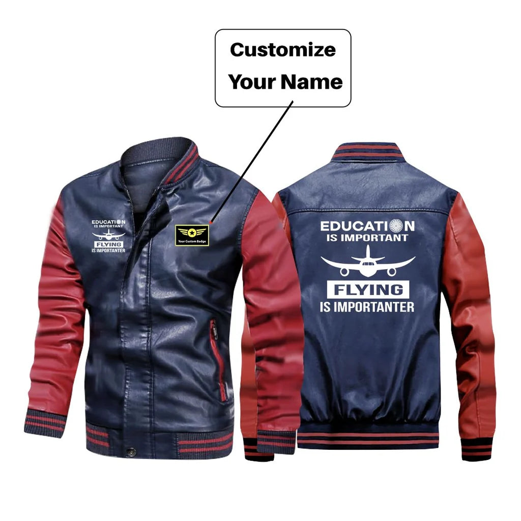 Flying is Importanter Bomber Jacket - view 5