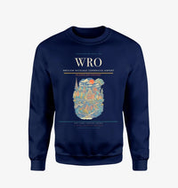 Thumbnail for Wrocaw Nicolaus Copernicus Airport WRO Sweatshirt - Navy Blue
