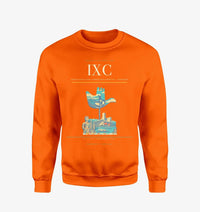 Thumbnail for Shaheed Bhagat Singh International Airport (IXC) design on orange sweatshirt