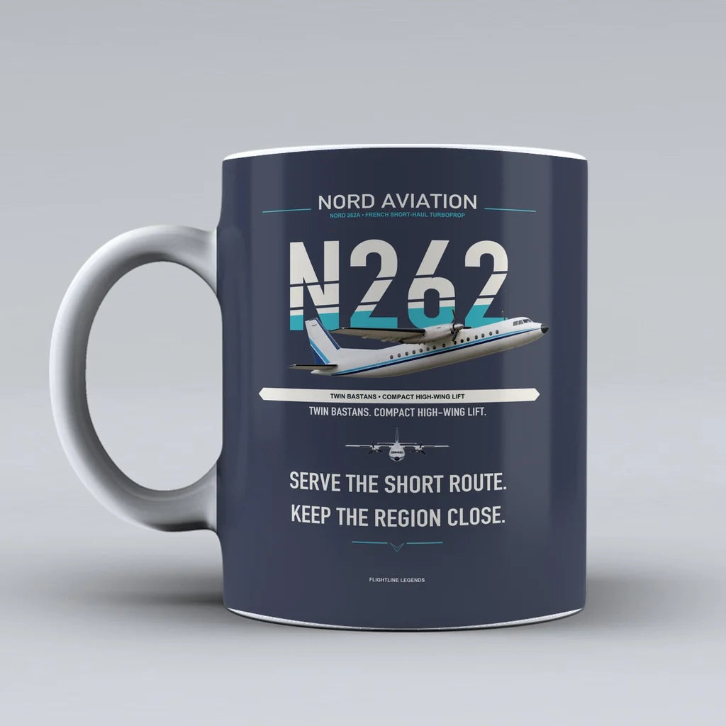 262A Mug design on dark blue nord