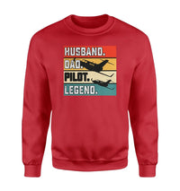 Thumbnail for Husband & Dad & Pilot Sweatshirt - view 5