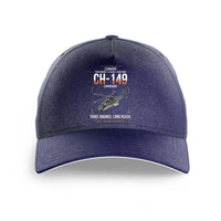 Thumbnail for Leonardo CH-149 Cormorant design on dark blue printed hat