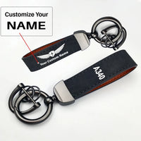 Thumbnail for Customisable Airbus A340 Key Chain - view 5