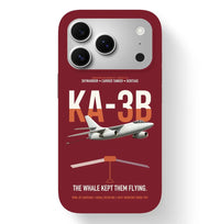 Thumbnail for KA-3B Skywarrior design on dark red magsafe iphone case, for iPhone 17 Pro