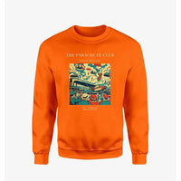 Thumbnail for VINTAGE G4032 - The Parachute Club - Designed Sweatshirts design on orange