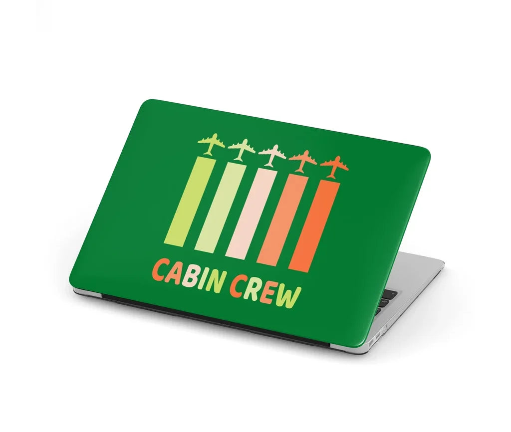 Colourful Cabin Crew MacBook Case - view 5