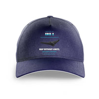 Thumbnail for AgEagle eBee X design on dark blue printed hat
