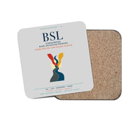 Thumbnail for EuroAirport Basel-Mulhouse-Freiburg (BSL) design on light gray 1 piece coaster