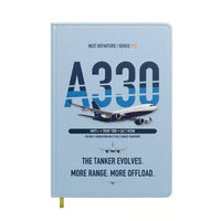 Thumbnail for Airbus A330 MRTT+ design on light blue notebook