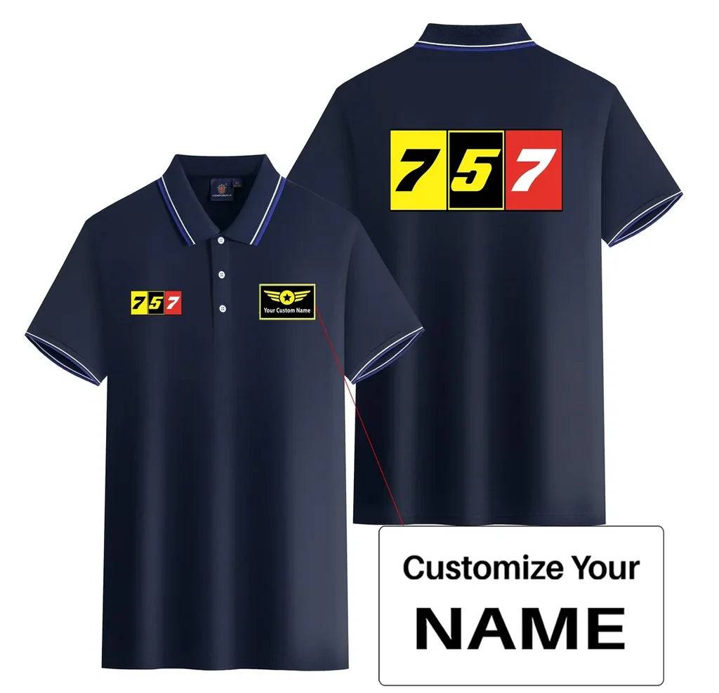 Customisable Boeing 757 Polo Shirt - view 5