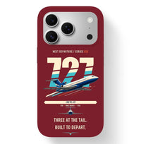 Thumbnail for Boeing 727-200 design on dark red magsafe iphone case