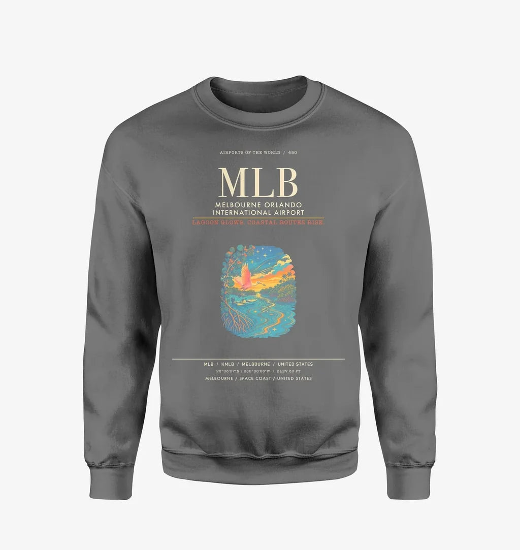 Melbourne Orlando International Airport MLB Sweatshirt - Gray