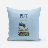 Thumbnail for Eastern Oregon Regional Airport (PDT) design on light blue pillow