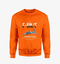 Thumbnail for F-5N F Adversary design on orange sweatshirt