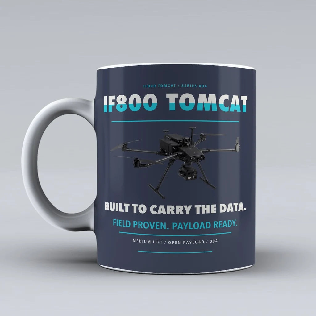 Flight IF800 Tomcat Mug design on dark blue inspired