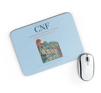 Thumbnail for Tancredo Neves International Airport (CNF) design on light blue rectangle mouse pad