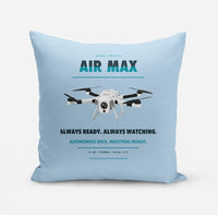 Thumbnail for Percepto Air Max design on light blue pillow