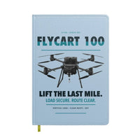 Thumbnail for DJI FlyCart 100 design on light blue notebook