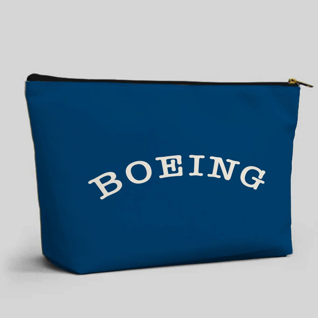 BOEING Text Zipper Pouch - view 5