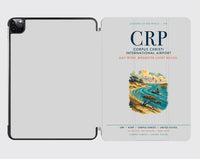 Thumbnail for Corpus Christi International Airport (CRP) design on light gray ipad tablet case