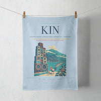 Thumbnail for Norman Manley International Airport (KIN) design on light blue towel