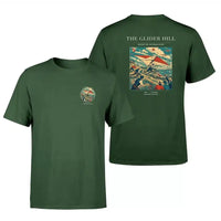 Thumbnail for VINTAGE G4013 - The Glider Hill - Double-Side T-Shirt design on darkgreen double side t shirt