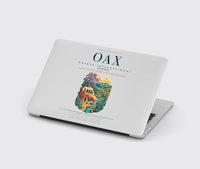 Thumbnail for Oaxaca International Airport (OAX) design on light gray MacBook case