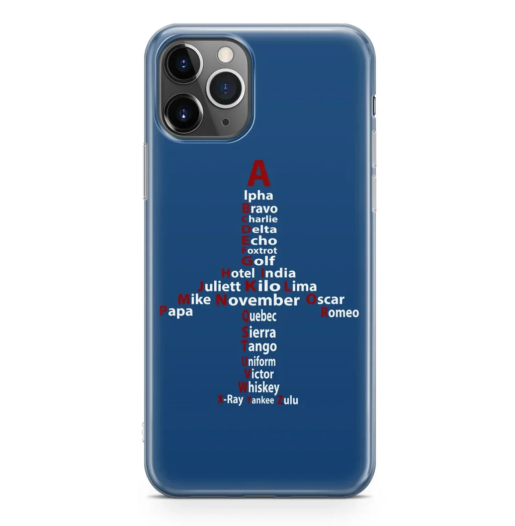Aviation Alphabet iPhone Case - view 5