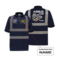 Thumbnail for Customisable Airbus A320 Polo Shirt - view 5