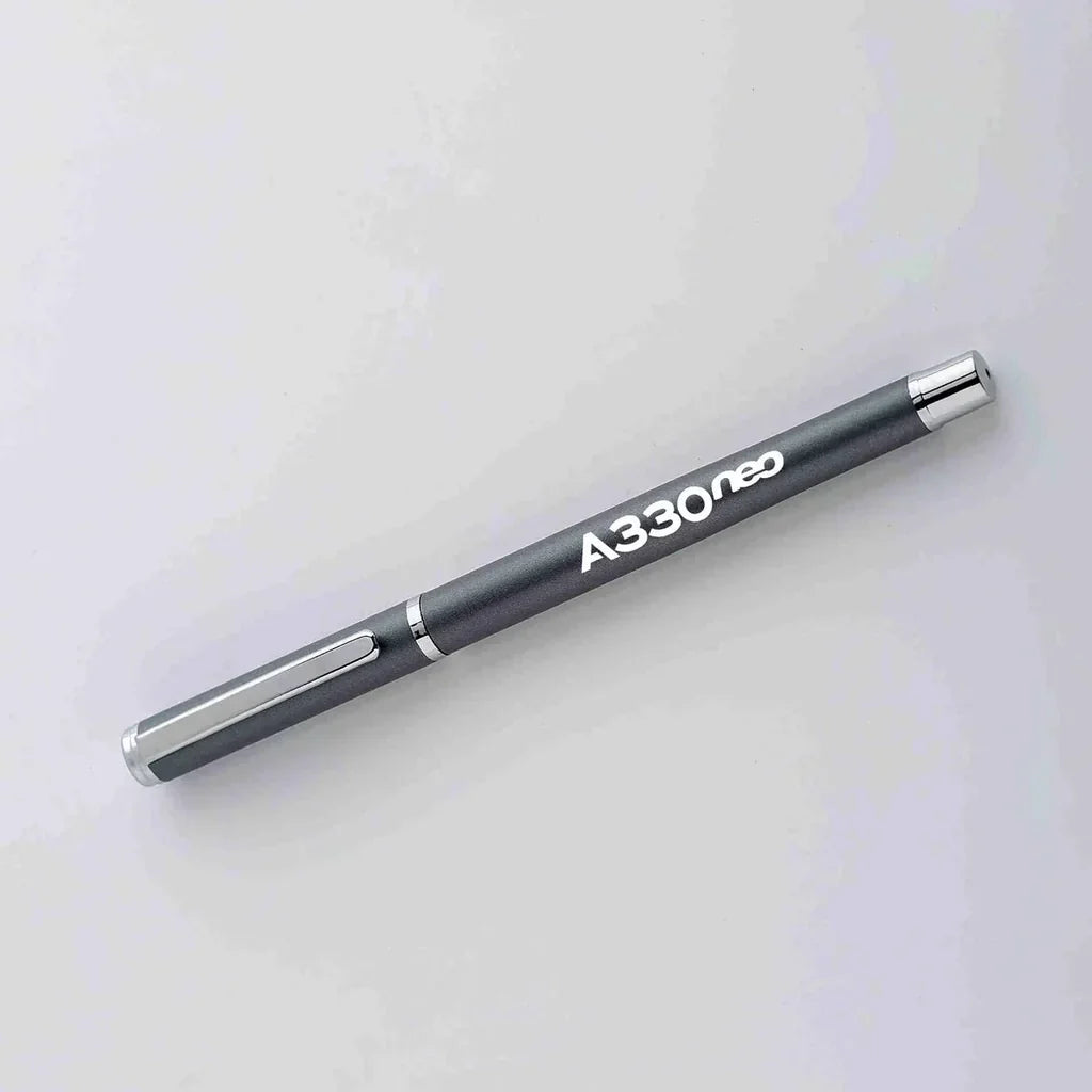 A330neo & Text ballpen - gray