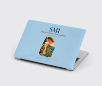 Thumbnail for Samos International Airport (SMI) design on light blue MacBook case